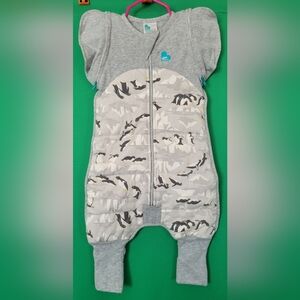 Love To Dream Swaddle Up Penguin Parade Gray Transition Suit Extra Warm M Baby